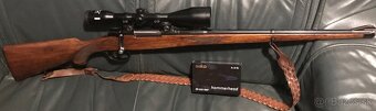 Guľovnica ZETKA kal. 8x57 JS s EAW a optikou MEOPTA čb - 2
