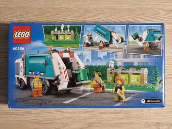 Lego City 60386 Smetiarske auto - 2