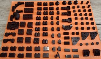 B15 Lego® Originál Diely, tmavo hnedé (Dark Brown) - 2