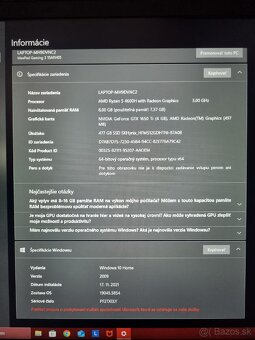 Herný notebook Lenovo Ideapad gaming 3 - 2