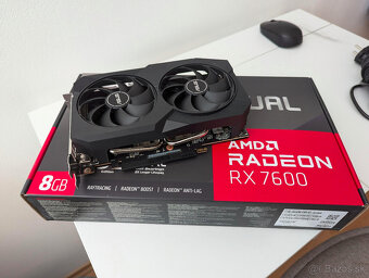 Predaj Grafická karta ASUS DUAL Radeon RX 7600 O8G V2 - 2