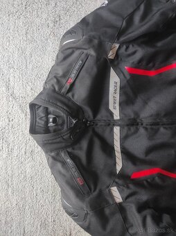 Bunda na motorku street racer Flex EVO čierno červená - 2