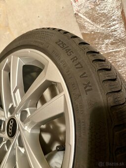 225/45 R17 originál Audi zimná sada Continental - 2