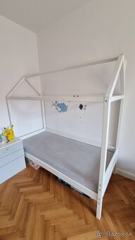 Detská domčeková posteľ 80x180cm - 2
