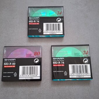 SHARP MD80 / MD74 / 3ks (predaj iba ako celok) - 2