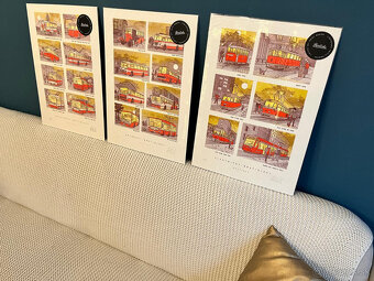 Kolekcia Bratiska printov (Autobusy, Elektricky, Trolejbusy) - 2