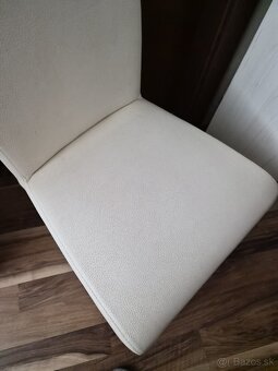 Jedálenské stoličky z ekokože 4ks - 2