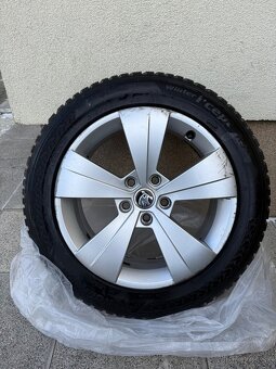 Zimná sada 5x112 r17, 215/55 - 2