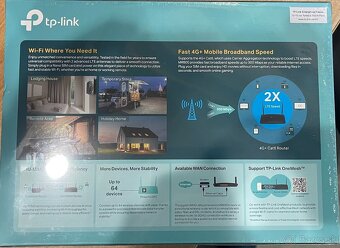 TP-Link Archer MR600 – 4G+ LTE WiFi router na SIM kartu - 2