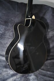Elektroakustická gitara TIGER ACG4-BK plnej veľkosti -čierna - 2