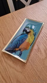 Dekoračný tanier/miska „Parrot”, 10 x 21 x 1 cm - 2