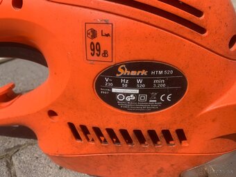 Elektrické nožnice na živý plot shark htm 520 - 2