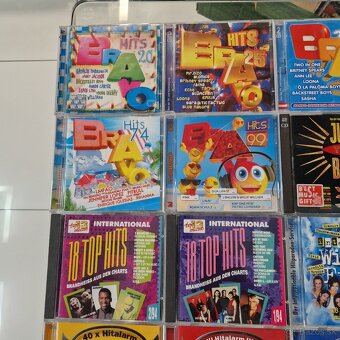 CD-čka...BRAVO HITS,JUST THE BEST,THE DOME,INTERNATIONAL TOP - 2