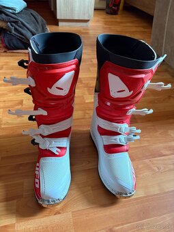 UFO Obsidian Boot Red Motocross - 2