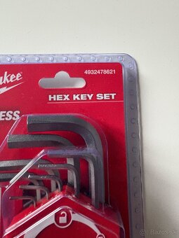 MILWAUKEE Sada imbusových kľúčov Hex s púzdrom 9 ks - 2