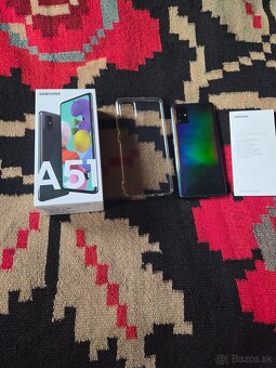Samsung A51 dual sim čierny v dobrom stave plne funkčný má z - 2