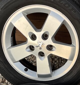alu disky peugeot 5x108 r16 - 2