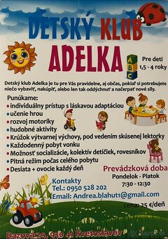 Stráženie deti v mini kolektíve - 2