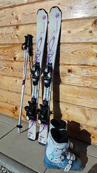 LYŽE DYNAMIC LIGHT ELVE 110CM + SALOMON T3 22CM - 2
