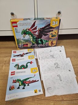Lego Creator 31161 3v1 Stredoveký drak - 2