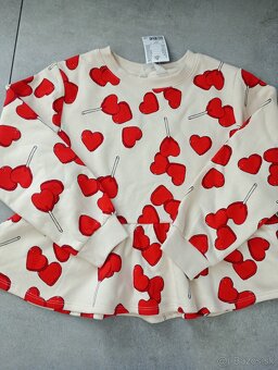 H&M mikina s visačkou 134/140 - 2
