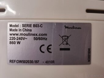 Pekáreň Pekárnička Moulinex - 2