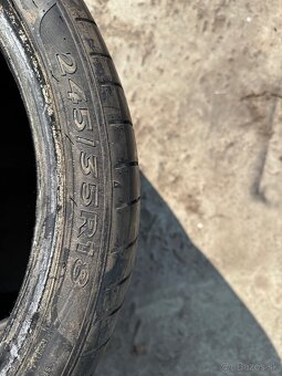 Letné pneumatiky Sava, nové  245/35 R18 - 2