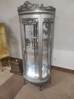 Strieborné vitríny - 2