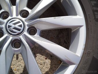 Originálne elektróny VW R17 5x112 (model Dijon) - 2