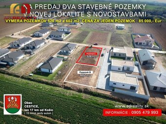 AD REALITY - Pozemky pre rodinný dom v obci CESTICE - 2