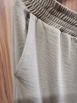 Nohavice letné, elastické, nové, XXL - 2
