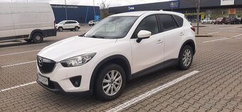 Mazda CX-5 2,2 DIESEL Automat, 4×4 110KW , biela metaliza - 2