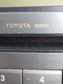 rádio toyota - 2