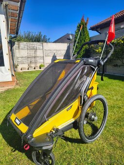 Thule Chariot sport 1 s prislusenstvom - 2