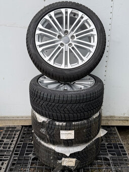 PREDÁM úplne NOVÚ sadu 18" ALU disky AUDI + nové zimné pneu - 2