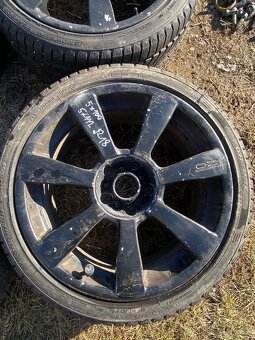 Zimný set alu + pneu OZ R18 dvojrozteč 5x100, 5x112 ET 35 - 2