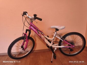 Dievčenský bicykel 20 ružový - 2