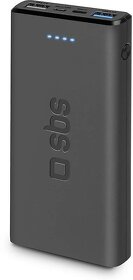 Predám powerbank SBS USB-C/2× USB-A 10.000 Mah ČIERNA - 2