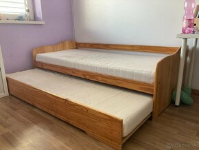 rozťahovacia posteľ s 2 matracmi - 2