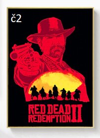Red dead redemption 2 plakát 30x40cm - 2