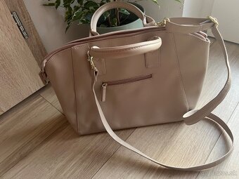 Bezova crossbody kabelka - 2