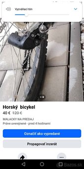Predám horský bicykel - 2