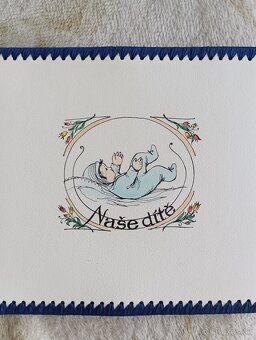 Retro foto album Naše díte - 2