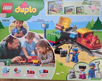 LEGO DUPLO ELEKTRICKÝ PARNÝ VLAK 10874 - 2