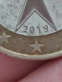 Predam 1 eur. Mincu,Malta 2019,p.F,použita,cena dohodou - 2