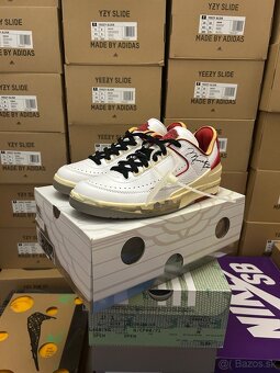 Jordan 2 Retro Low SP Off White Red, 41 - 2