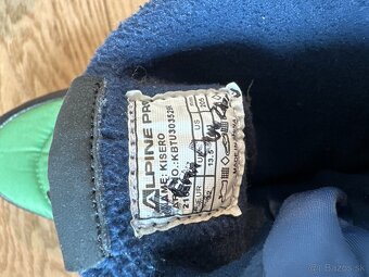 Chlapcenske cizmy Alpine Pro vel 32 (UK 13.5) - 2