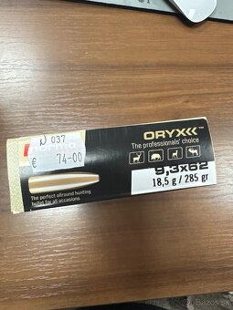 Norma 9,3x62 18,5g ORYX - 2