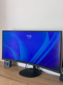 Monitor MSI PRO MP341CQ 34” v záruke - 2