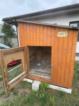 Zateplena vyvysena buda pre psa - 2